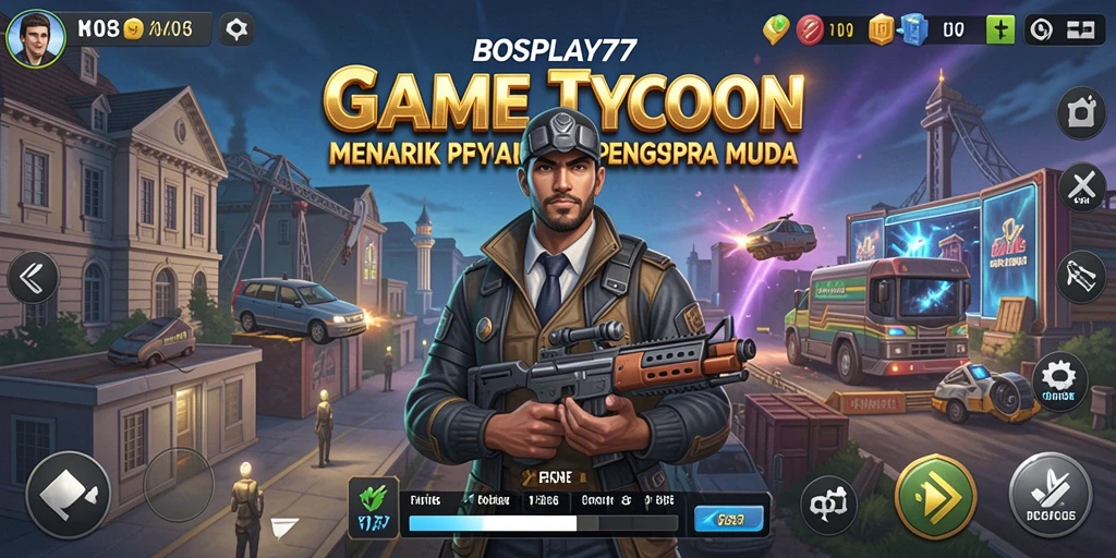Tampilan gameplay Tycoon yang menarik dan menakjubkan.