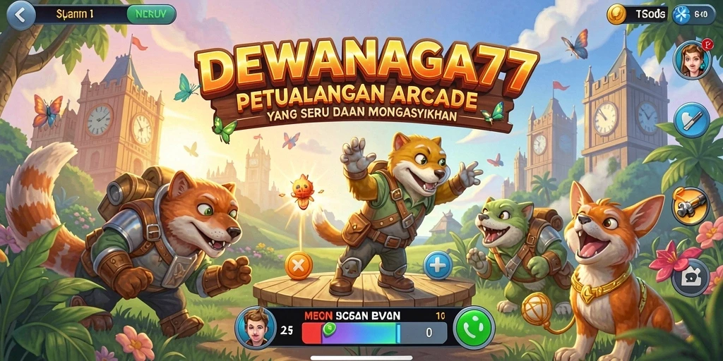 Screenshot gameplay DEWANAGA77 menampilkan aksi seru dan grafis yang memukau.