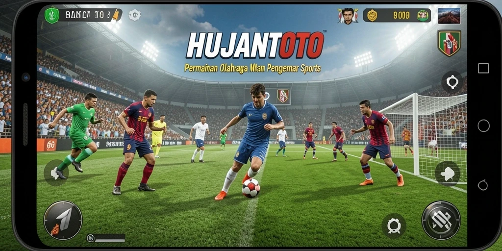 Screenshot utama HUJANTOTO menampilkan gameplay yang mendebarkan.