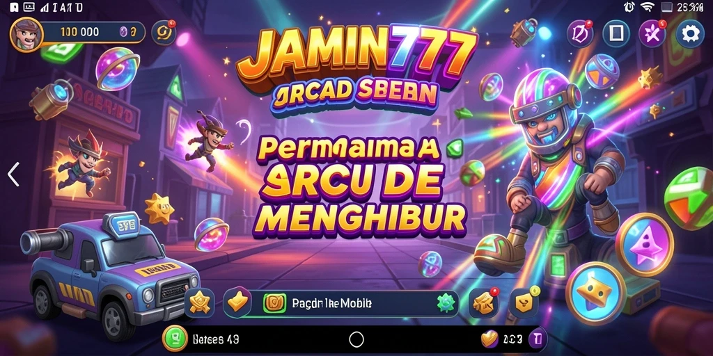 Tangkapan layar menunjukkan gameplay seru dan penuh aksi dari JAMIN777.