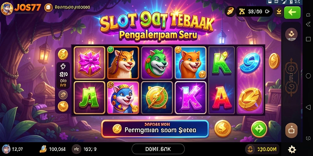 Tampilan menarik dari gameplay JOS77 yang memukau.
