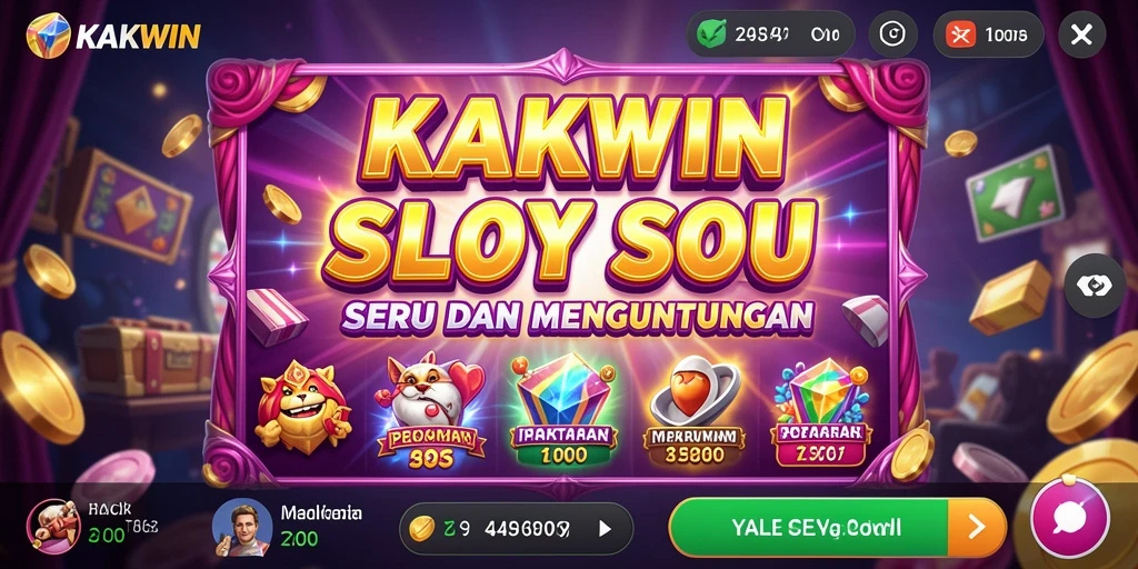 Screenshot gameplay KAKWIN menampilkan keseruan permainan Slot yang menawan.