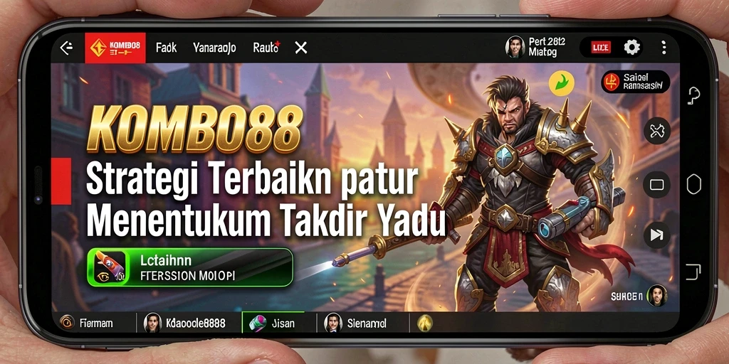 Tampilan gameplay menarik dari KOMBO88 yang penuh strategi.