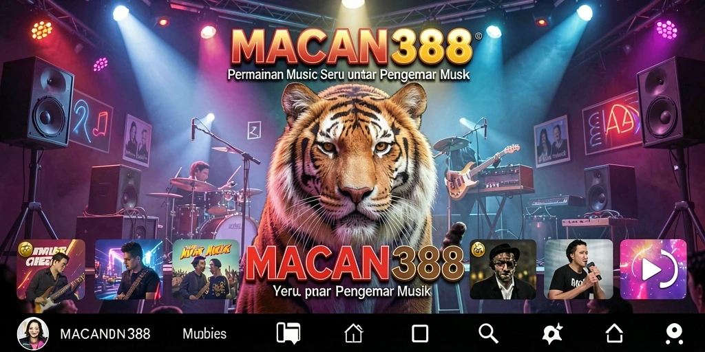 Tampilan gameplay seru di MACAN388 dengan berbagai lagu.