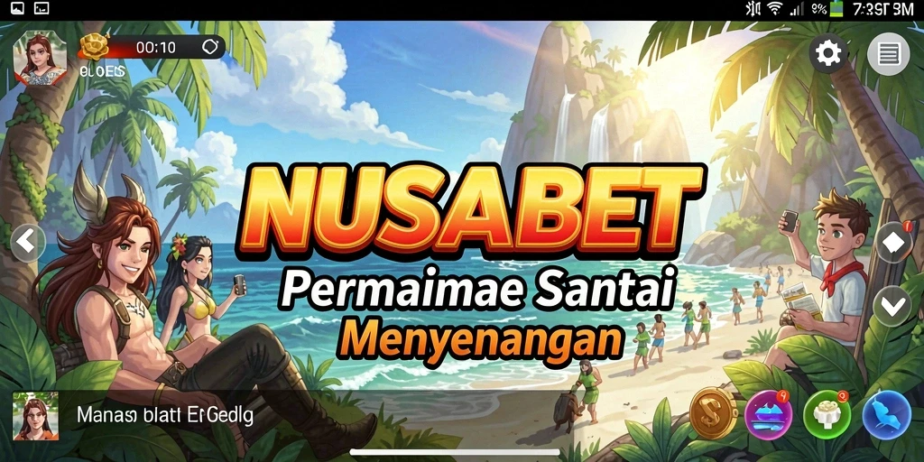 Tampilan gameplay <strong>NUSABET</strong> yang seru dan menghibur.