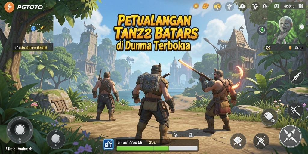 Tampilan gameplay PGTOTO yang menakjubkan dalam dunia terbuka.