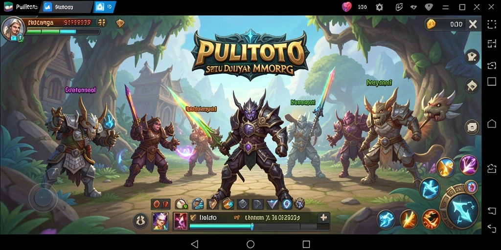 Tangkapan layar gameplay PULITOTO menunjukkan aksi bertempur yang seru.
