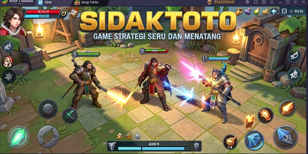 Tangkapan layar gameplay SIDAKTOTO yang menampilkan strategi menantang.
