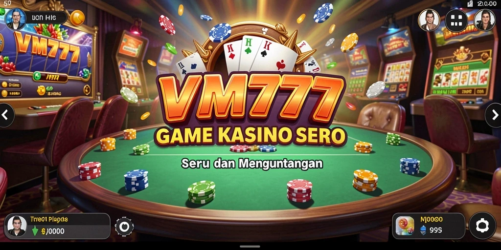 Screenshot dari gameplay VM777 dengan grafis menakjubkan dan desain interaktif.