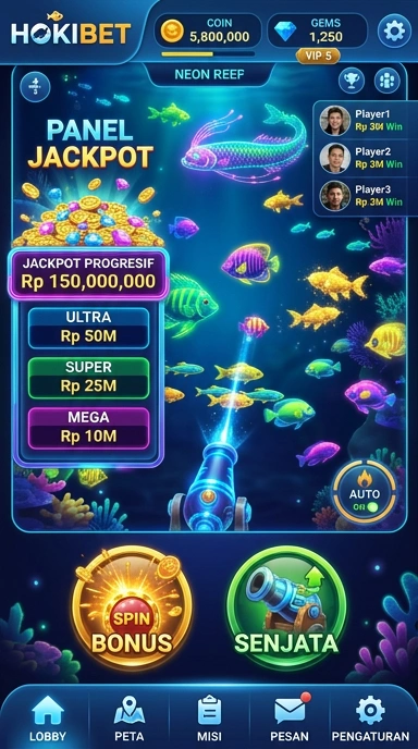 Screenshot fitur unggulan aplikasi hokibet yang mudah diakses.